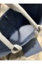 Christian Louboutin Cabata Kožená Tote Bag Blue CL Obchod