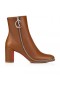 Christian Louboutin Cl Zip Korisť 70 Mm Nízke Topánky Teľa Kožené Cuoio Christian Louboutin Topánky
