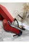 Christian Louboutin Corinetta Sandále 100mm Patent Specchio PVC Čierna
