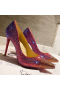 Christian Louboutin Kate Kamienkami Znížiť 100mm Čerpadlá Červená CL Topánky Obchod
