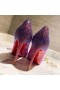 Christian Louboutin Kate Kamienkami Znížiť 100mm Čerpadlá Červená CL Topánky Obchod