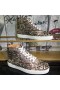 Christian Louboutin Lou Pik Pik Tenisky Had Tlačené A Hrotmi Multicolor
