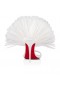 Christian Louboutin Loubigirl Raffia 100mm Strappy Sandále Bianco CL Topánky
