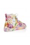 Christian Louboutin Louis High-Top Tenisky Krepové Satin Kvitne Tlač Multicolor