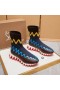 Christian Louboutin Sharky Ponožky, Tenisky Zrastov Oka Multicolor