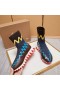 Christian Louboutin Sharky Ponožky, Tenisky Zrastov Oka Multicolor