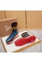 Christian Louboutin Sharky Ponožky, Tenisky Zrastov Oka Multicolor