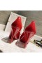 Christian Louboutin Simplenodo Luk Čerpadlá 85mm lakovaná Koža Červená