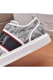Christian Louboutin Adolescenza Tenisky Recyklovaného Polyesteru Šedá CL Topánky