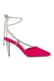 Christian Louboutin Astrid Čipky Kamienkami 85 Mm Strappy Čerpadlá Zamat A Kamienkami Glam
