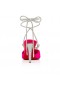 Christian Louboutin Astrid Čipky Kamienkami 85 Mm Strappy Čerpadlá Zamat A Kamienkami Glam