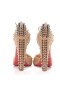 Christian Louboutin Goldostrap Hrotmi Čerpadlá 100mm Nappa Kože Nuda