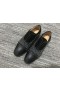 Christian Louboutin Hubertus Oxford Lug-jediným Zamat a Kožené Čierne