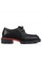 Christian Louboutin Naše Pabelito Derbies Teľa Kožené Čierne Christian Louboutin Topánky