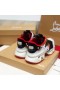 Christian Louboutin Červená Runner Ploché Kožené Tenisky A Neoprén Vzor Multi
