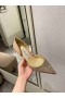 Jimmy Choo 85mm Čerpadlá Lesk Znížiť Textílie Zlato