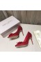 Jimmy Choo Cristais Popoluška 105mm Čerpadlá Červená