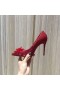 Jimmy Choo Cristais Popoluška 105mm Čerpadlá Červená