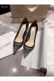 Jimmy Choo Láska 80mm Oka Ukázal Prst Čerpadlá Kryštály Black
