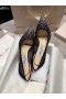 Jimmy Choo Láska 80mm Oka Ukázal Prst Čerpadlá Kryštály Black