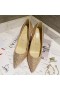Christian Louboutin Kate Kamienkami Znížiť Čerpadlá 100 mm Semiš Béžová