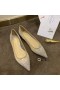 Christian Louboutin Hlúposti Kamienkami Bytov Oka a lakovanej Kože Striebro