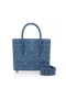 Christian Louboutin Paloma Mini Tote Bag Denim Modrá Látka Christian Louboutin Tašky