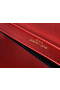 Saint Laurent Cassandra Spona Taška Červená Zrnitá Kožené Saint Laurent Tašky
