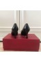 Roger Vivier Belle Vivier Trompette 70 mm Čerpadiel Black Teľacina