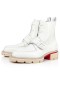 Christian Louboutin Boot Naše Georges B Bianco White Teľa