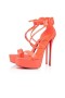 Christian Louboutin Platformy Choca 150 mm Presuňte/lin Presuňte Patent