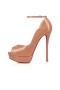 Christian Louboutin Platformy Kolo Kuriatko Alta 150 mm Nahé Patent