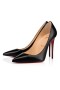 Christian Louboutin Čerpadlá Kate 100 mm, Čierne Lesklé Nappa