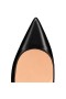 Christian Louboutin Čerpadlá Kate 100 mm, Čierne Lesklé Nappa