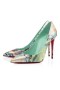 Christian Louboutin Čerpadlá Kate 100 mm Multi/lin Oxy Patent