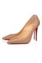 Christian Louboutin Čerpadlá Kate 100 mm Nahé Nappa Lesklý