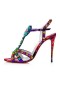 Christian Louboutin Sandál Goldora 100 mm Vers Multi/mix, Multi Ab/lin La Patent