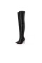 Christian Louboutin Vysoký Boot Kate Botta 100 mm Black Nappa