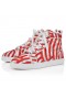 Christian Louboutin Louis Sneakers Gaagal Coated Canvas Loubi