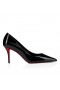 Christian Louboutin Miss Z 80 Mm Pumps Patent Calf Leather Black