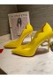 Christian Louboutin Pumps Hot Chick 100 mm Patent Leather Yellow