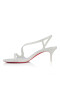Christian Louboutin Rosalie 55 Mm Sandals Kid Leather Bianco