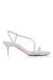 Christian Louboutin Rosalie 55 Mm Sandals Kid Leather Bianco