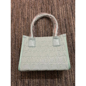 Christian Louboutin na Mojej Strane CL Monogram Tote Bag Svetlo Zelená