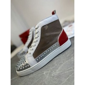 Christian Louboutin Sosoxy Kožené Tenisky a PVC Multicolor