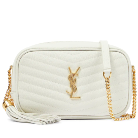 Saint Laurent Lou Brašna Biele Kožené Saint Laurent Tašky