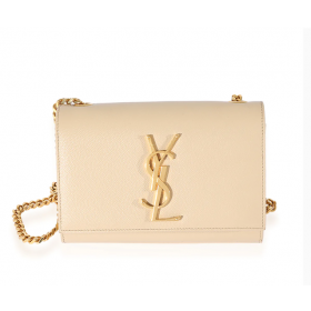 Saint Laurent Stredné Kate Taška Strapec Prášok Hladké Kože Saint Laurent Tašky