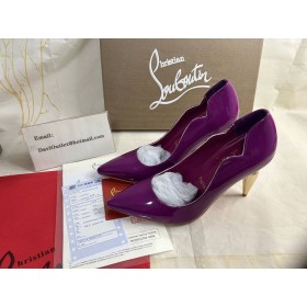 Christian Louboutin Lipchick Čerpadlo 100 mm Patent Teľa Fialová