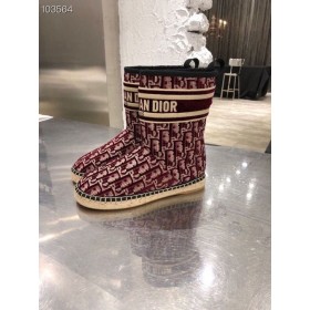 Dior Chez Moi Granville Členok Boot Červená
