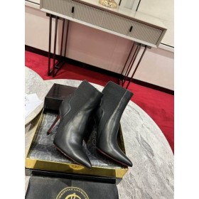 Christian Louboutin Chelsea Kuriatko Älenková Obuv 100mm Kožené Äierne